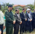 آئین کلنگ زنی &#۸۲۲۰;خانه ی نشاط &#۸۲۲۱; در بخش لیسار شهرستان تالش برگزار شد