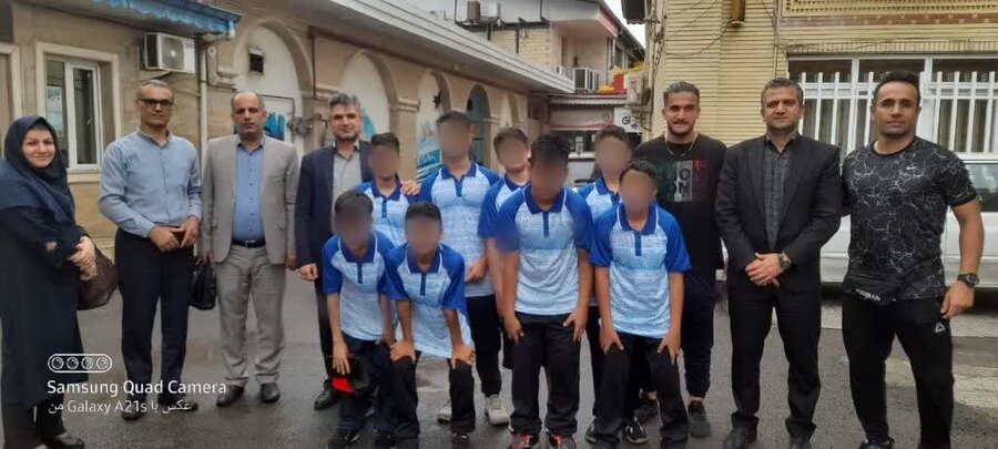 اعزام تیم فوتسال بهزیستی گیلان به مسابقات کشوری در بابلسر