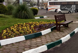 سیمای بصری پایانه مسافربری شهر رشت زیباسازی شد