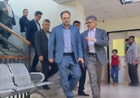 بازدید آشوبی از بیمارستان شهدای رضوانشهر