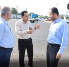 پیگیری میدانی شهردار رشت از پروژه های عمرانی