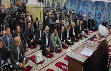 حضور جامعه دانشگاهیان علوم پزشکی گیلان در جلسه تفسیر موضوعی قرآن