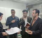 بازدید مشترک مدیر درمان و مدیر نظارت و اعتباربخشی دانشگاه علوم‌پزشکی گیلان از بیمارستان فامیلی رشت