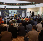مراسم بزرگداشت خادم الرضا شهید جمهور، در شهرداری برگزار شد