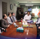 دیدار مدیر کل پست گیلان با شهردار رشت