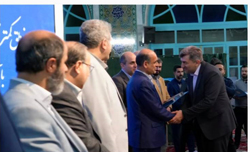 تقدیر از مدیر عامل توزیع برق گیلان در نشست ساماندهی زیرساختهای مناطق كمتر توسعه یافته